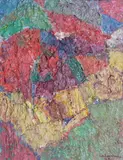 Jakob Weidemann, Gul vei, 1962, Olje på plate