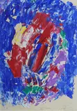Jakob Weidemann, Komposisjon, 1971, Olje på lerret
