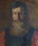 Eilif Peterssen, Mannen fra Fjellgården, 1902, Olje på lerret