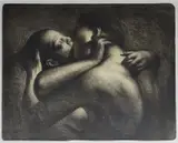 Odd Nerdrum, Kysset, Litografi