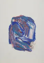 Inger Sitter, Uten tittel, 1986, Litografi