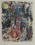 Marc Chagall, L’arbre de Jessé - Notre Dame, Paris, Litografi