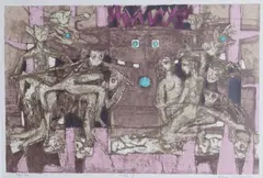 Else Hagen, Nr. 4 (Fra Nostalgi serien), Serigrafi