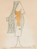 Kvinnehode by Pablo Picasso, 1957, Fargelitografi, sold Dec 2025