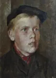 Hans Heyerdahl, Gutteportrett