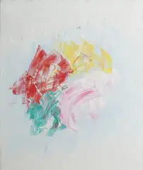 Jakob Weidemann, Vårblomster, 1989, Olje på lerret
