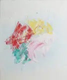 Jakob Weidemann, Vårblomster, 1989, Olje på lerret