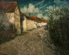Frits Thaulow, Måneskinn, Olje på lerret