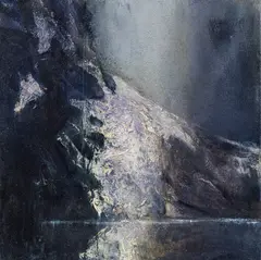 Ørnulf Opdahl, Glacier, 2024, Olje på lerret