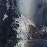Ørnulf Opdahl, Glacier, 2024, Olje på lerret