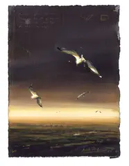 Mot kveld I (2025) SOLGT by Axel Thorenfeldt, Akvarell, sold May 2025