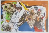 Asger Jorn, Komposisjon, 1969, Litografi