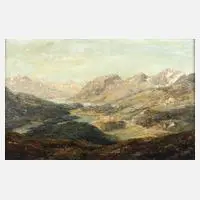 "Herbst im Engadin" by Otto Eduard Pippel, Öl auf Leinwand, sold Dec 2025