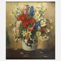 Otto Vaeltl, "Blumenstück III" GDK 1942, Öl auf Leinwand