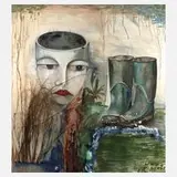 Frédérique van Eyseren, Assemblage "Wald-Wiese"