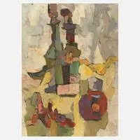 Arnold Fritz, Stillleben, Öl auf Leinwand