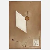 Eduard Steinberg, Große suprematistische Komposition, 1978, Öl auf Leinwand
