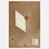 Eduard Steinberg, Große suprematistische Komposition, 1978, Öl auf Leinwand