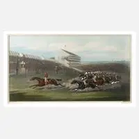 William Summers, "The Winning Post", Aquatintaradierung