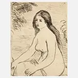 "Femme nue assise" by Pierre-Auguste Renoir, sold Dec 2025