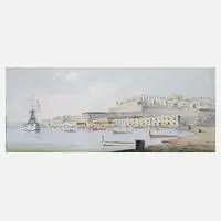 Ansicht von Malta by Gaetano Esposito, Mischtechnik, sold Dec 2025