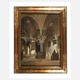 Adolf Seel, Mönche in der Grabeskirche Jerusalem