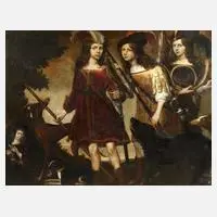 Willem van Honthorst, "Söhne des Kurfürsten", Öl auf Leinwand