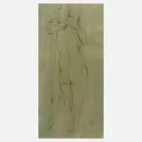Reinhard Minkewitz, Sich umarmendes Paar, 1993, Zeichnung