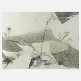 Thomas Ranft, "Grasbergtalgras", Radierung