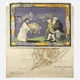 Maximilian Trübe, Jugend und Alter, Farblithographie