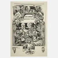 Hermann Vogel, Autograph, 1903