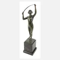 Otto Hoffmann, Stehende mit Degen, Bronze