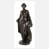 Ludwig Vordermayer, weiblicher Akt, 1913, Bronze