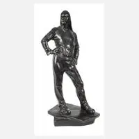 Constantin Meunier, Der Hafenarbeiter von Antwerpen, Bronze