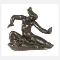 Eugen Hoffmann, Schaumgeborene Venus, Bronze