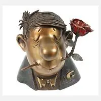 Loriot, "Der Rosenkavalier", Bronze