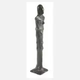 Lothar Fischer, weibliche Figur, 1933, Bronze