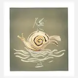 Keramikplatte "Himmelsbote" by Salvador Dalí, sold Dec 2025