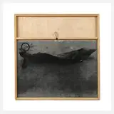 Joseph Beuys, "Ein-Stein-Zeit", Siebdruck auf Metallplatte (Zink)