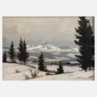 Hans Geringer, "Kitzbüchelerhorn", 1926, Öl auf Leinwand