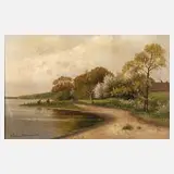 Ernst Lorenz-Murowana, "Frühling Insel Vilm Rügen", Öl auf Leinwand