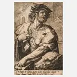 Jacob de Gheyn II, aus "Die zwölf Söhne Jacons", Kupferstich