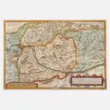 Abraham Ortelius, Karte Ungarn, Kupferstich