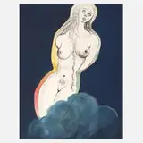 aus "Le Marquis de Sade" by Salvador Dalí, 1967, Farblithographie, sold Nov 2025