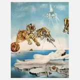Surrealistische Komposition by Salvador Dalí, Farblithographie, sold Nov 2025