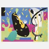 Henri Matisse, "Die Traurigkeit des Königs", Lithographie