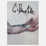 Georg Baselitz, "Die Hand", Farboffset