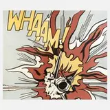 Roy Lichtenstein, "Whaam II", Farbsiebdruck