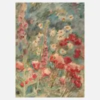 Anna Bornemann, Wiesenstück, Aquarell und Graphit