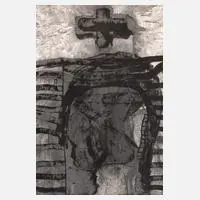 Michael Morgner, Abstraktion, Tusche auf Bütten
